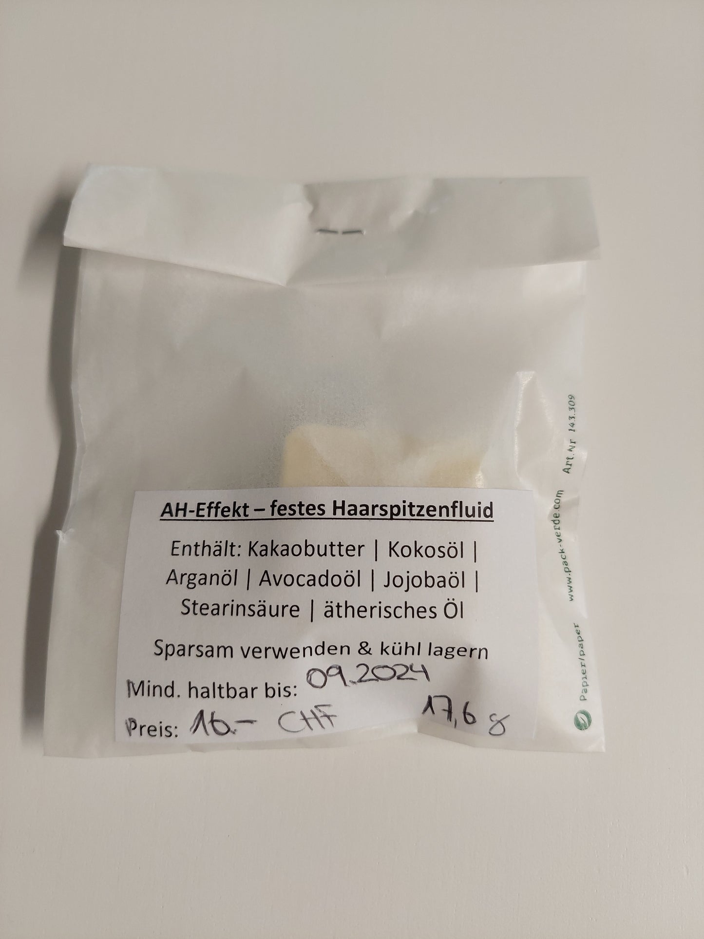 Festes Haarspitzenfluid