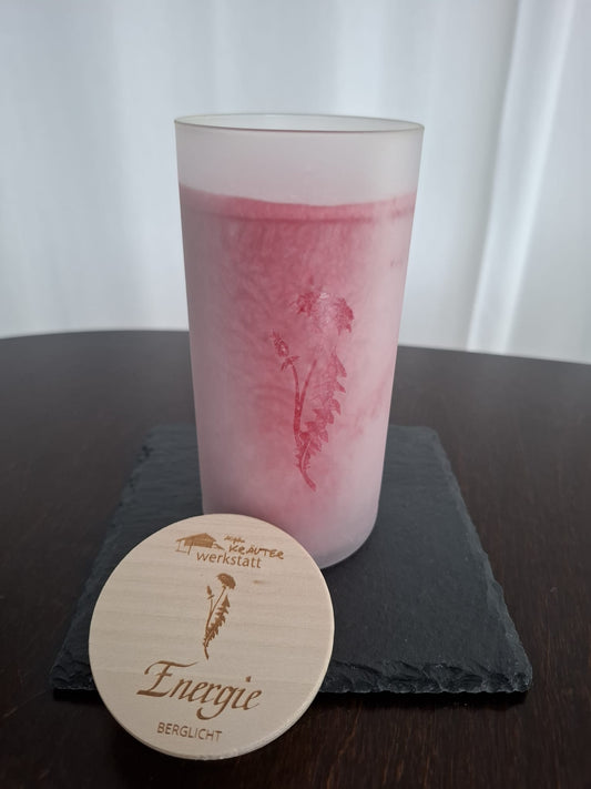 Berglicht-Kerze Energie im Glas