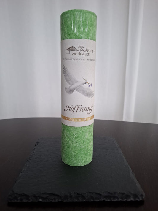 Allgäuer Heilkräuter-Kerze Hoffnung