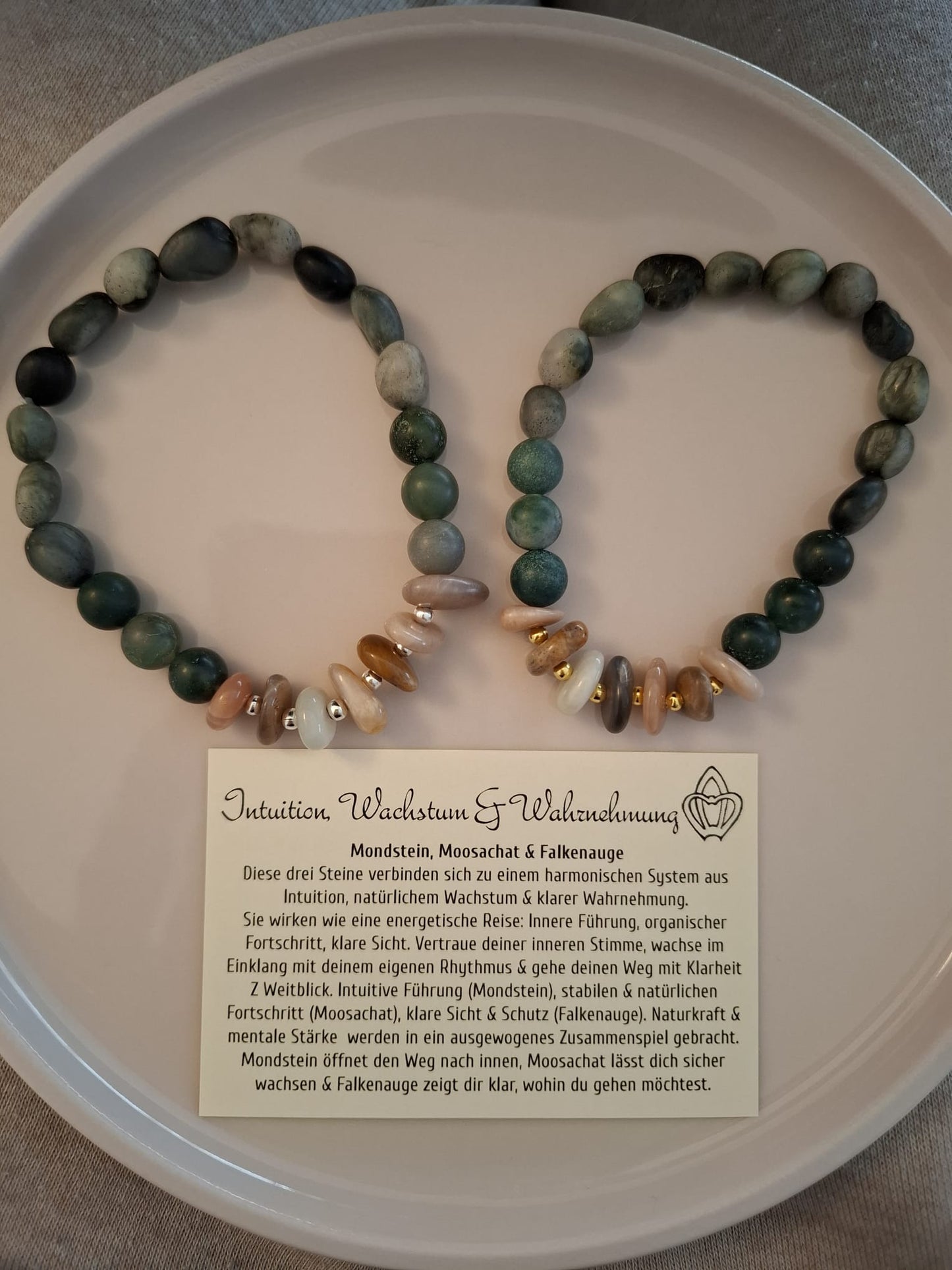 Heilstein-Chetteli Intuition, Wachstum & Wahrnehmung mit silbernen Elementen