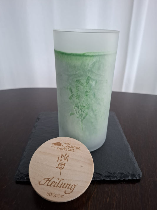 Berglicht-Kerze Heilung im Glas