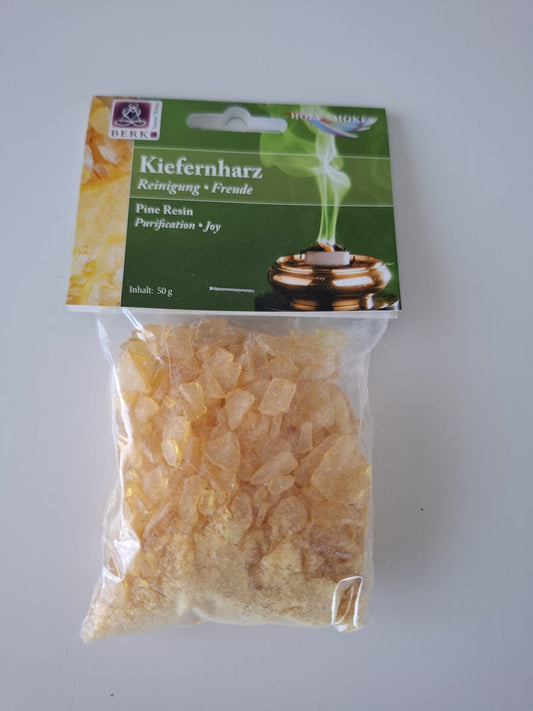 Kiefernharz - Räucherwerk 50g (Reinigung / Freude)