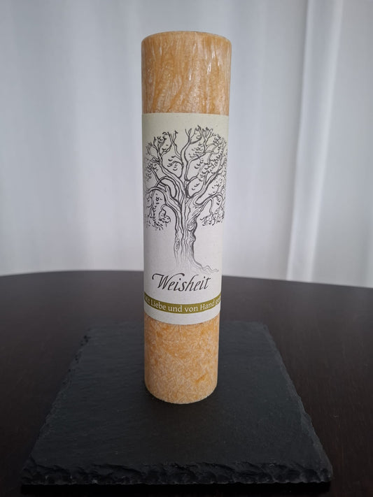 Allgäuer Heilkräuter-Kerze Weisheit