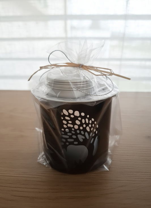 Gschänkset Räucherstövli "Baum" mit Räuchermischung "Rauhnächte"