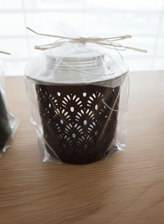 Gschänkset Räucherstövli "Blumen" mit Räuchermischung "Rauhnächte"