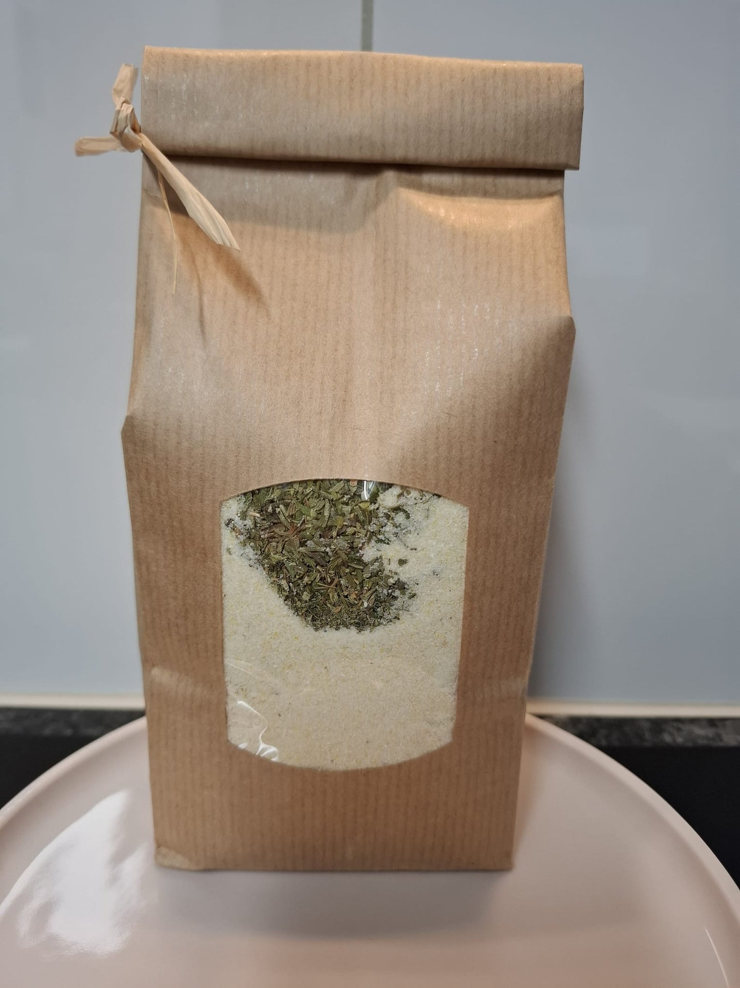 500g Ribelmais fein (Polenta) mit 7-Kräuter-Mischung