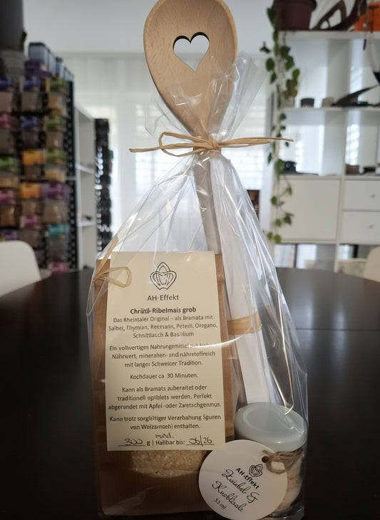 Gschänkliset Ribelmais grob (Bramata)